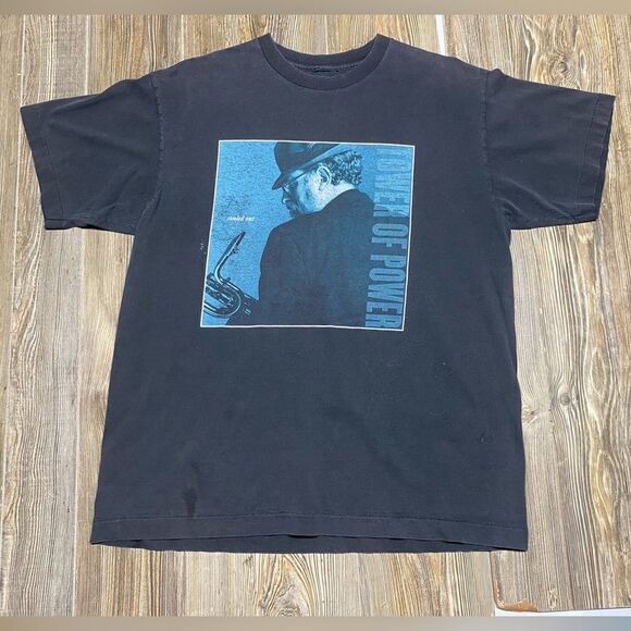 Vintage 1995 Tower Of Power Souled Out Black T-Shirt Men’s Size L R&B Funk Jazz - Picture 1 of 9